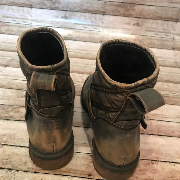 Women’s LUCKY BRAND quilted leather boots Sz 7 - Picture 5 of 8